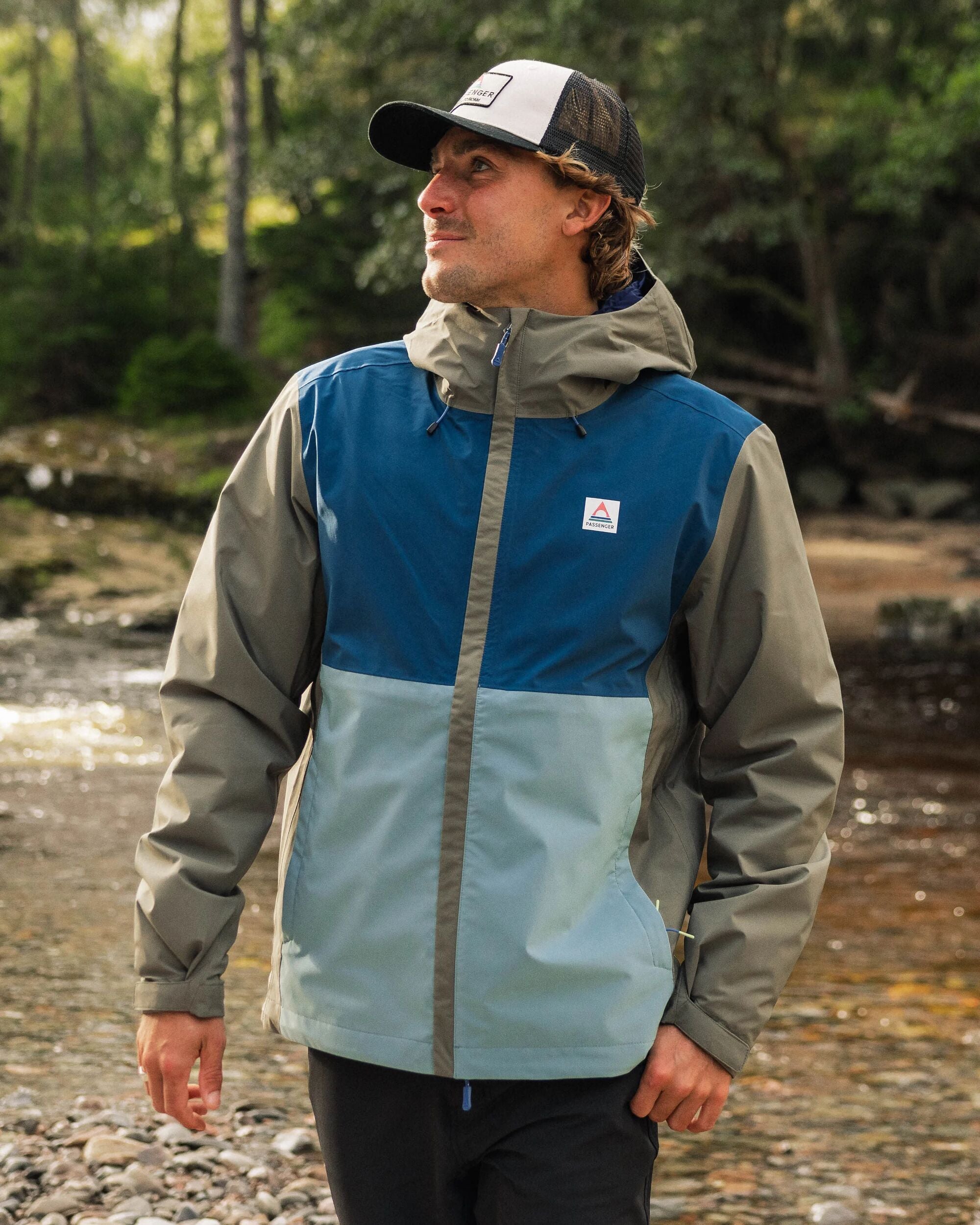 Recycled waterproof jacket sales