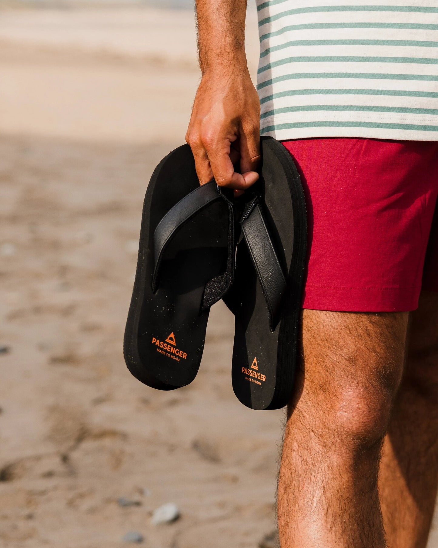 Santos Flip Flop - Black