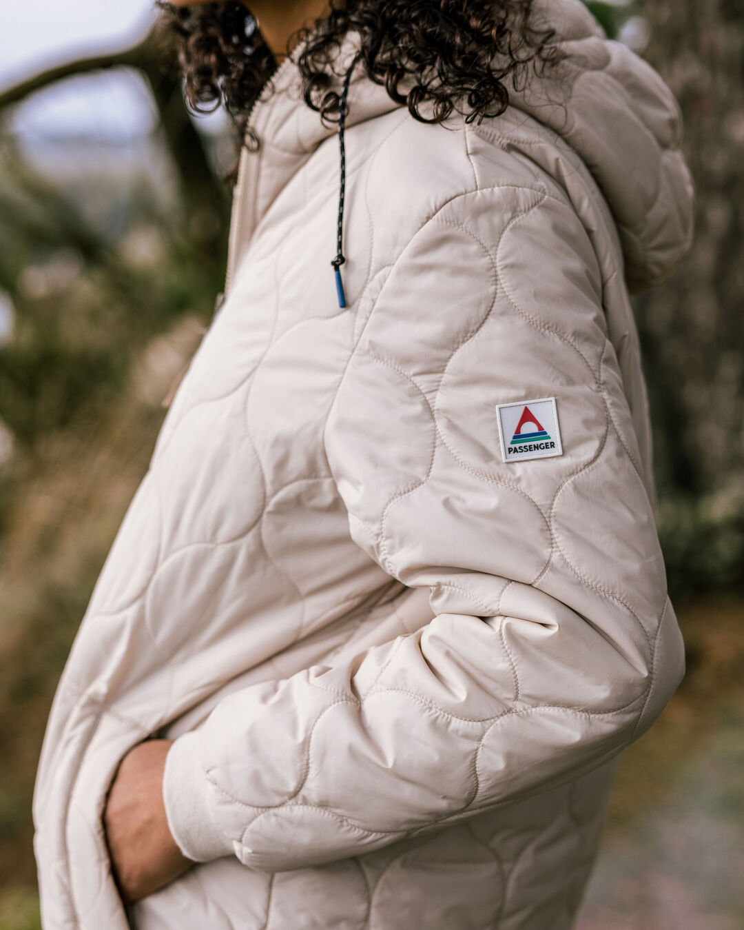 Flora 2.0 Long Insulated Jacket - White Pepper