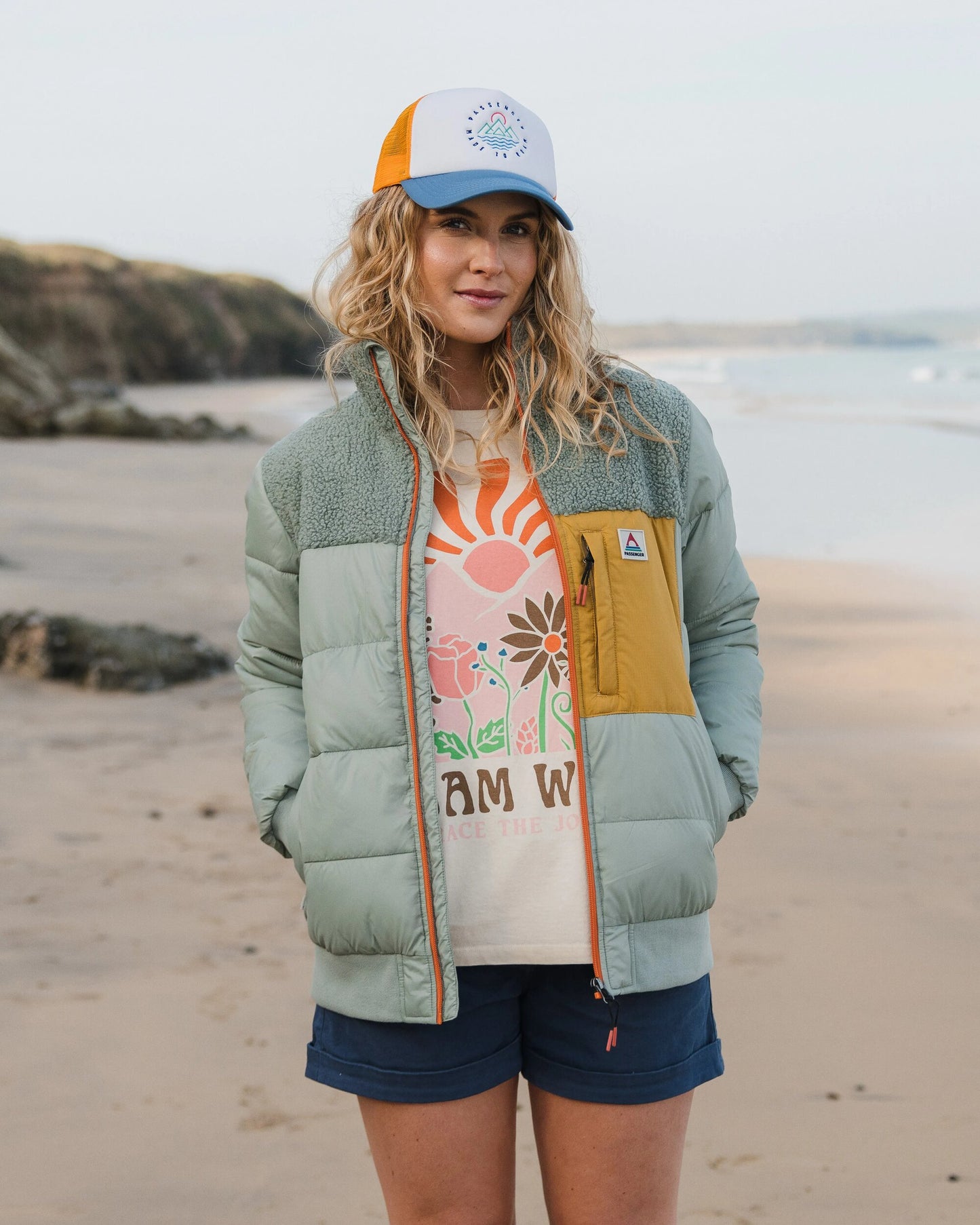 Inspire Recycled Insulated Jacket - Pistachio