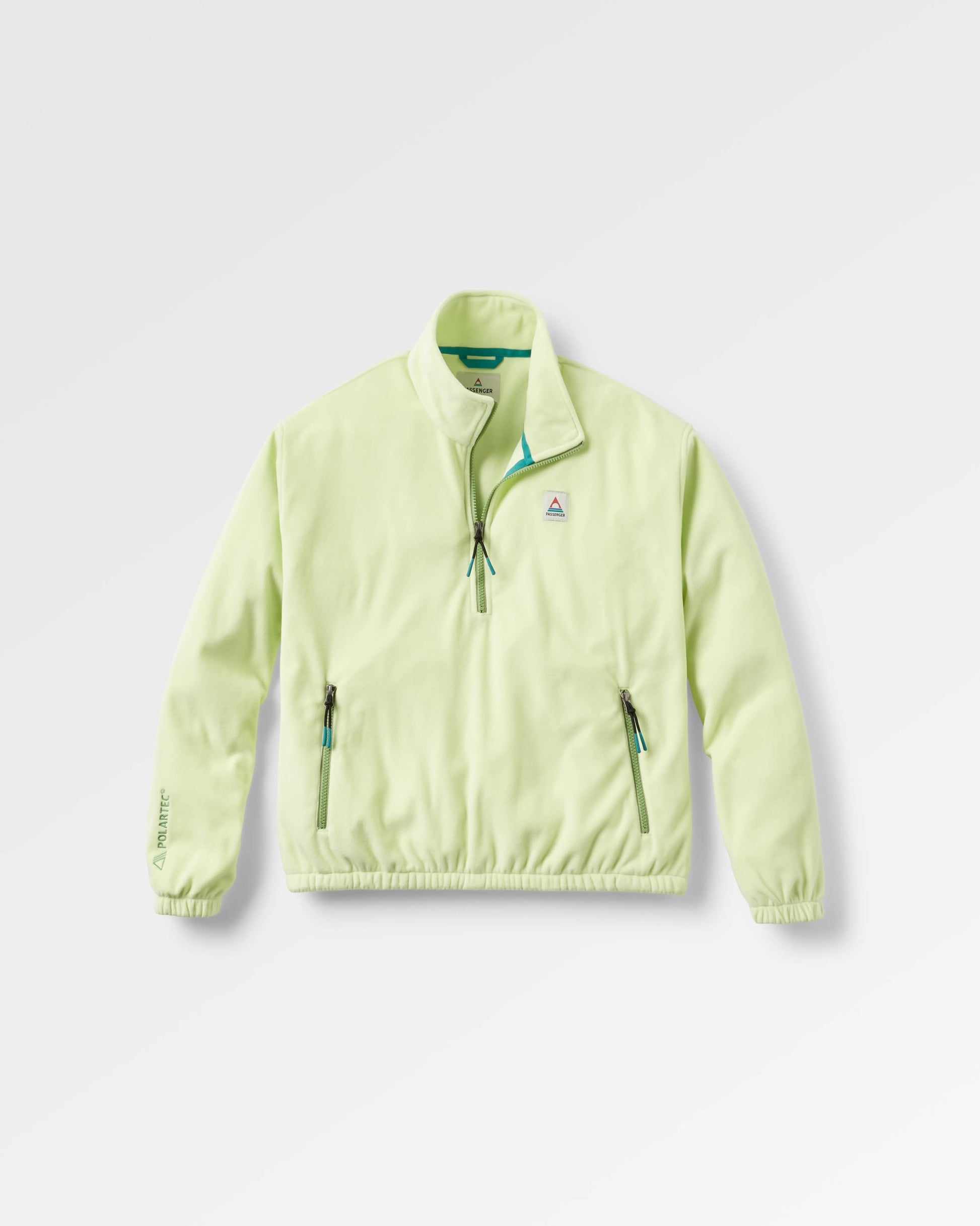 Ayla Recycled Micro Polartec® Fleece - Soft Lime Juice