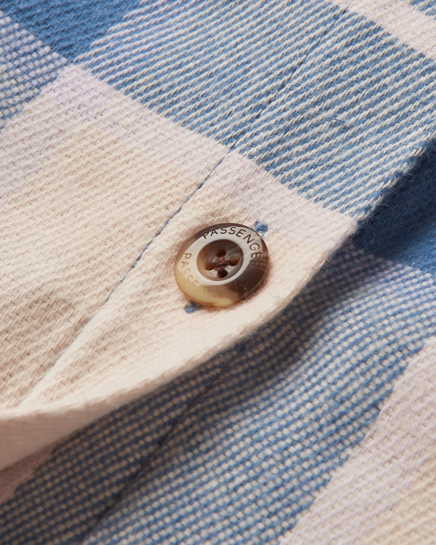 Stella Organic Cotton LS Shirt - Provincial Blue Check