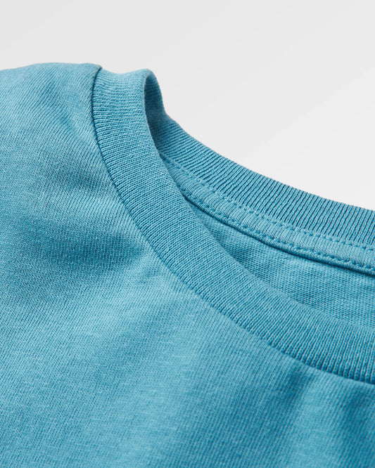 Classic Logo Recycled Cotton T-Shirt - Provincial Blue
