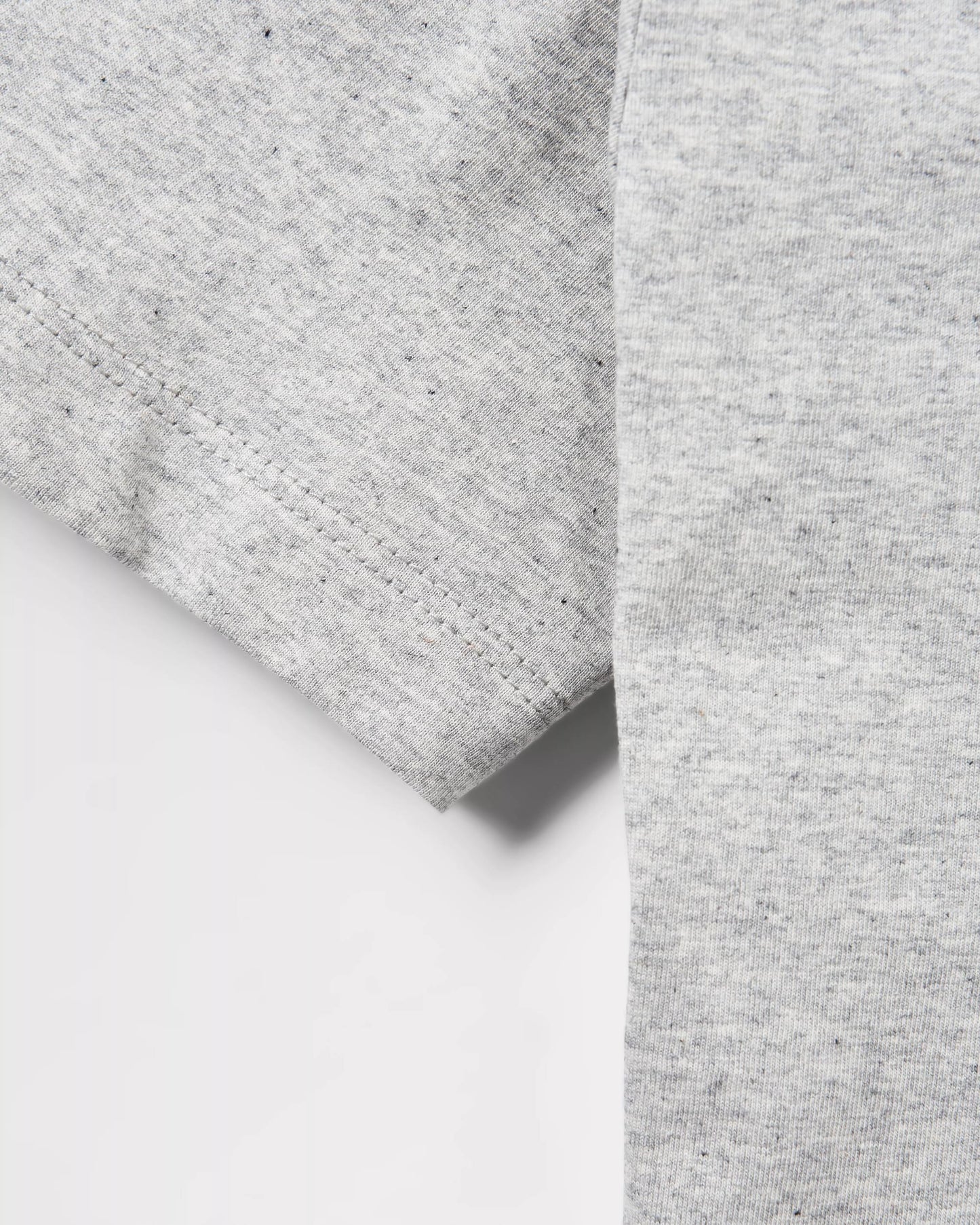 Yuca Recycled Cotton T-Shirt - Grey Marl