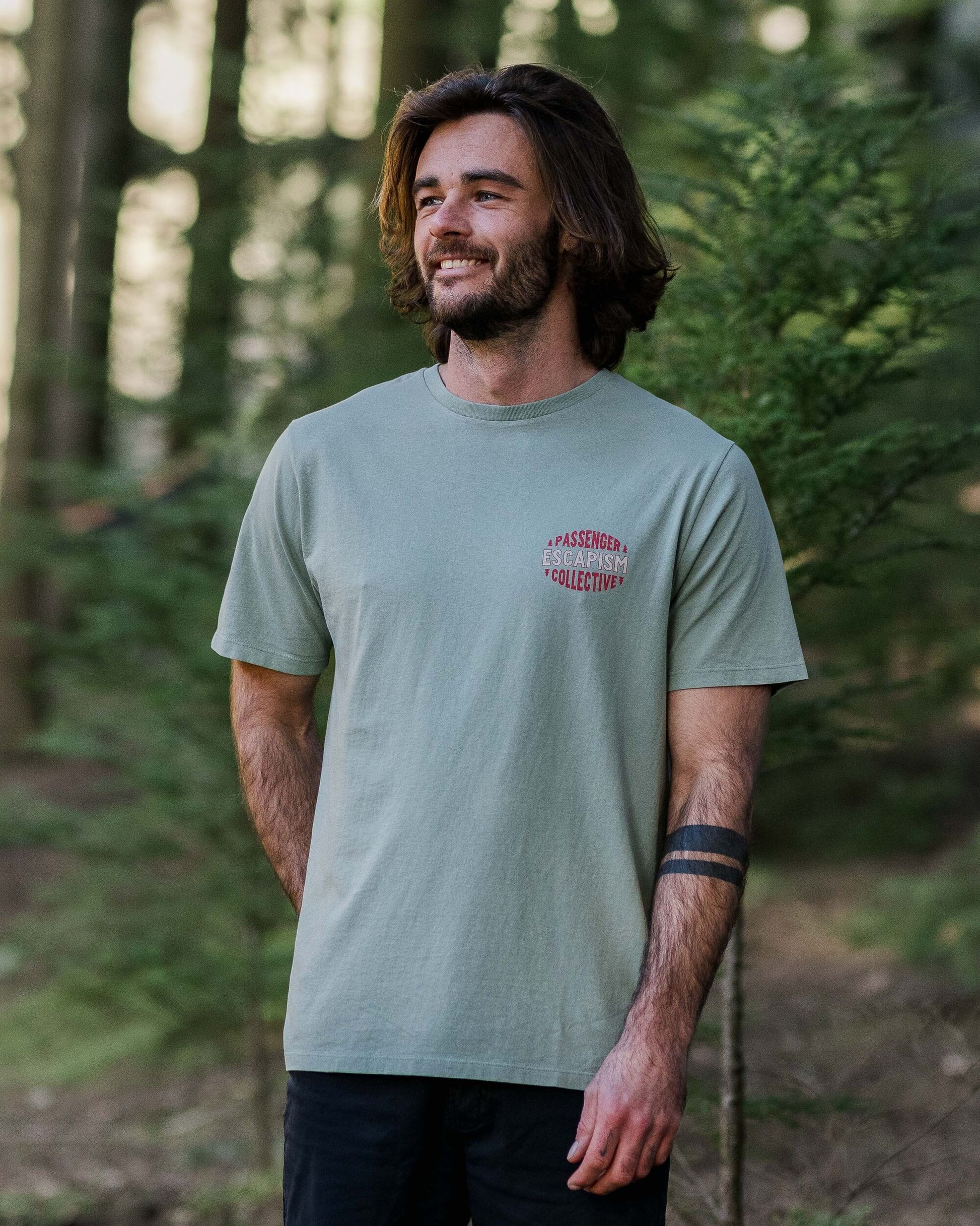 Reconnect Recycled Cotton T-Shirt - Pistachio