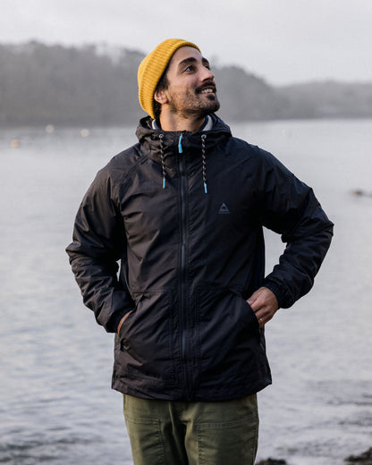 Tallows Recycled Water Resistant Jacket - True Black