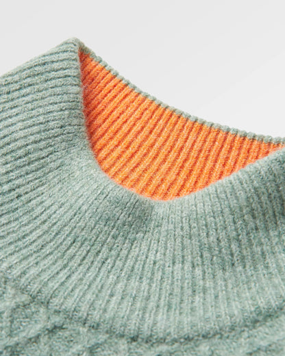 Hinterland Recycled Knitted Jumper - Pistachio