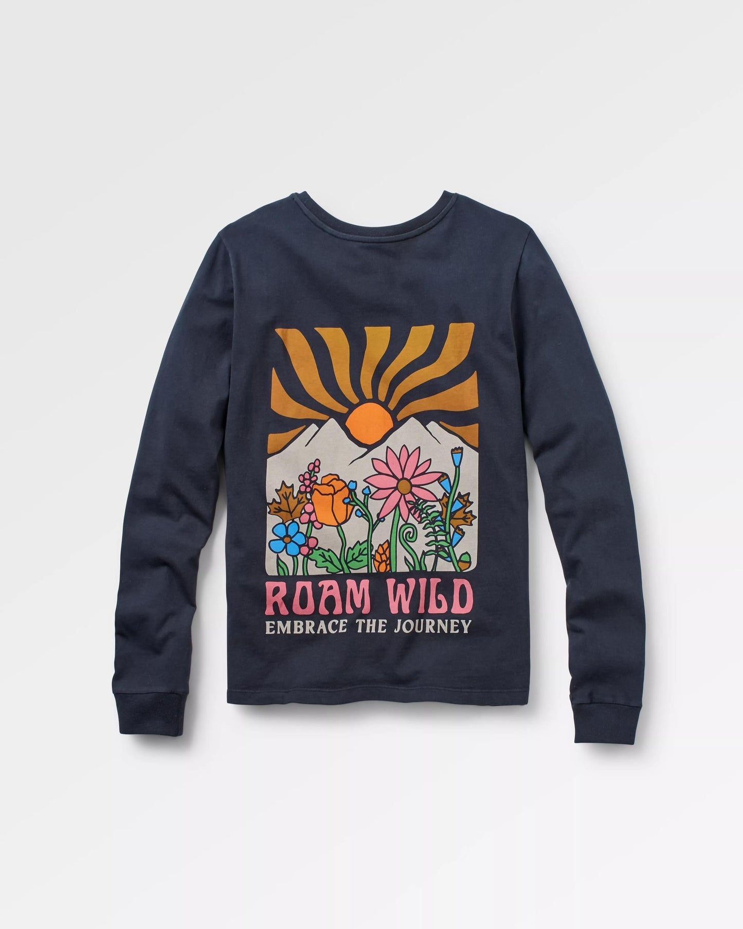 Roam Wild LS T-Shirt - Black