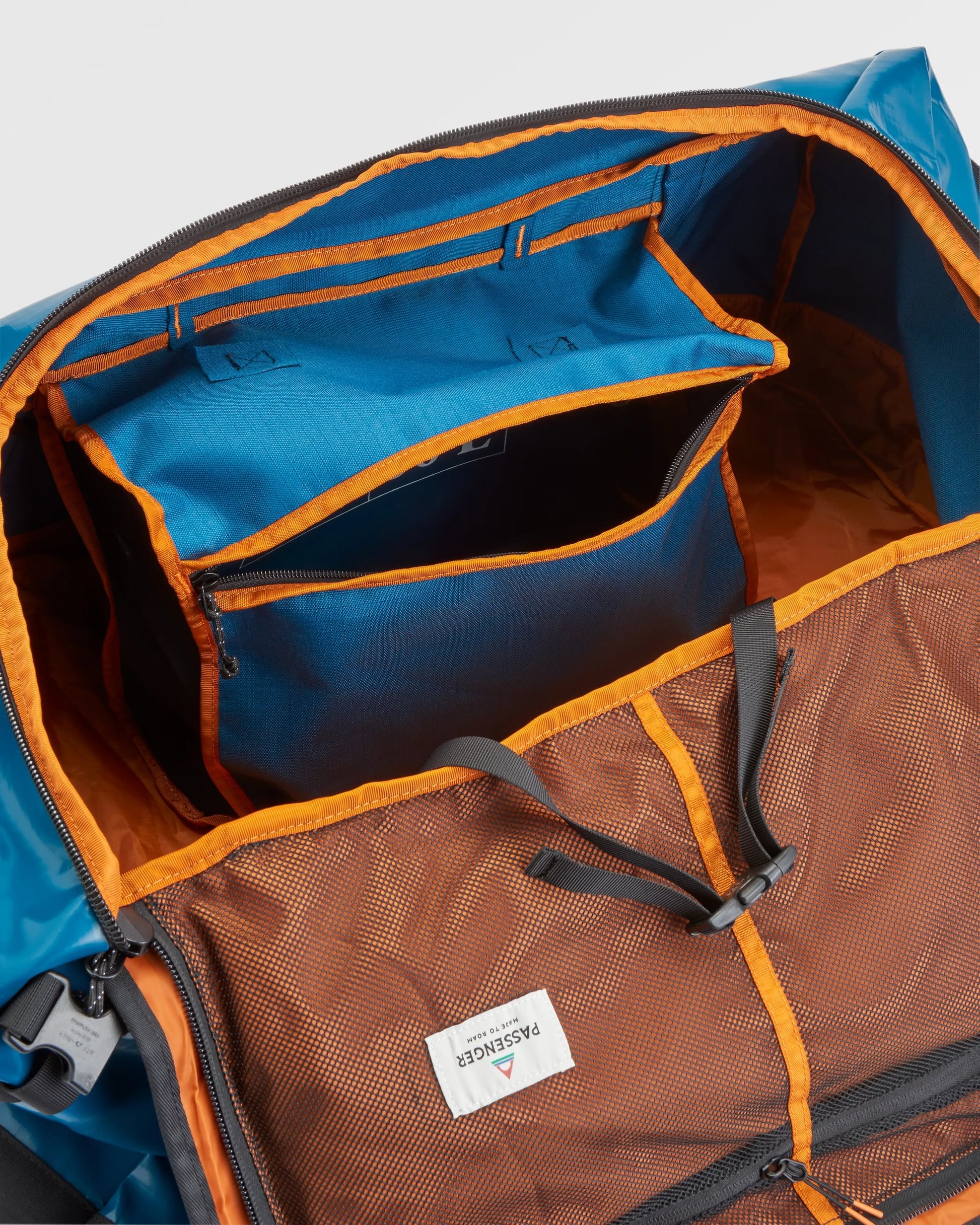 Roamer Recycled 80L Duffel Bag - Tidal Blue