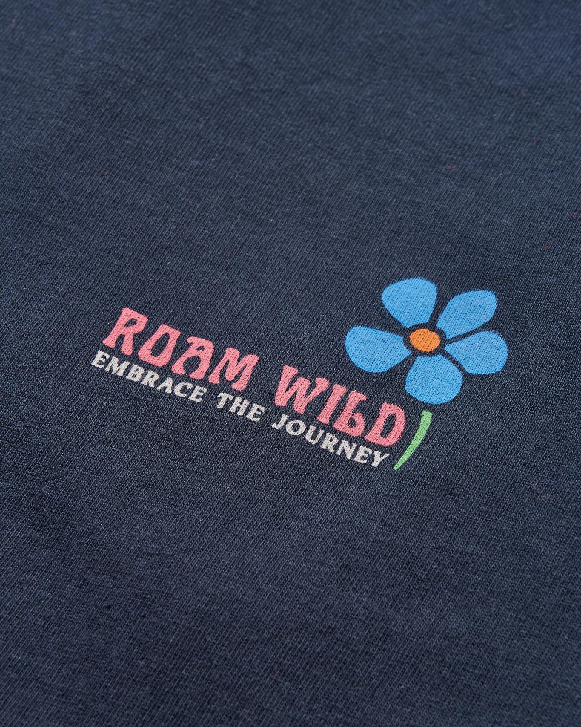 Roam Wild LS T-Shirt - Black