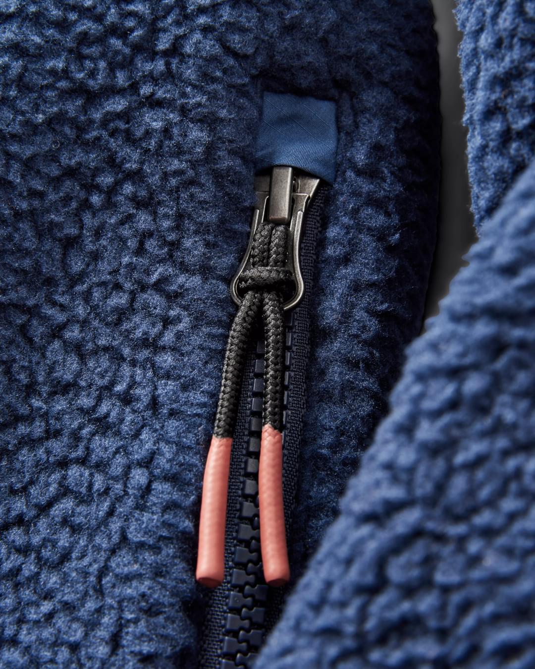 Offgrid 2.0 1/2 Zip Recycled Sherpa Fleece - Rich Navy