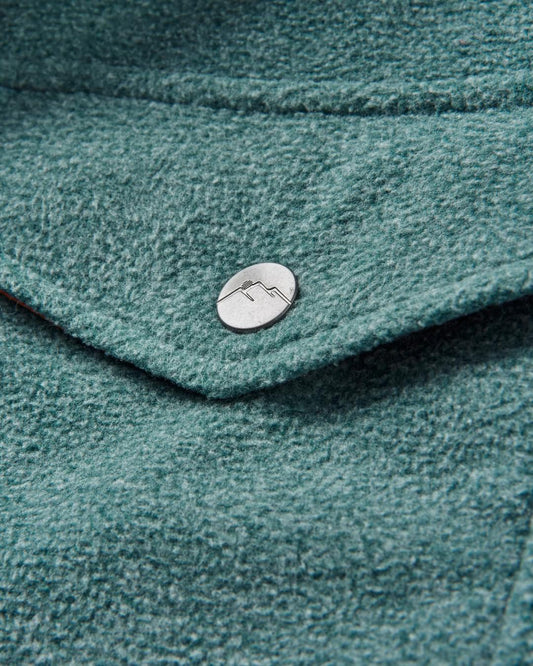 Maple Recycled Polar Fleece Shirt - Mediterranean Marl