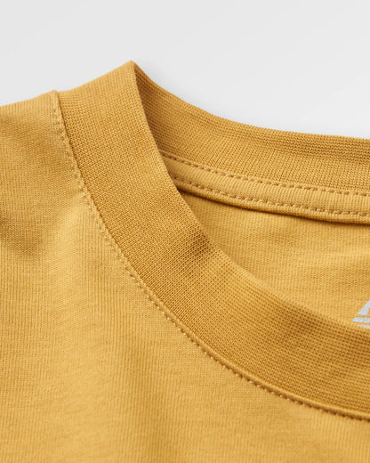 Vita Organic Relaxed Fit T-Shirt - Mustard Gold