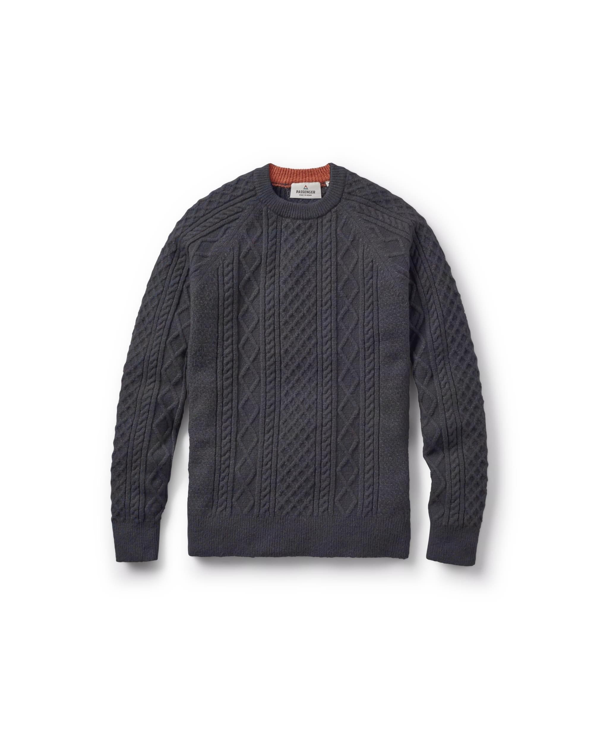 Sandbar Cable Knitted Jumper Charcoal – Passenger