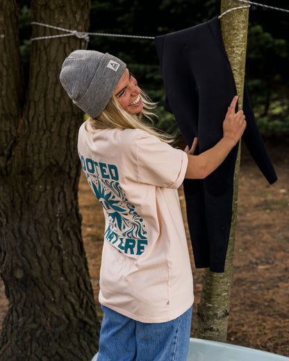 Rooted In Nature T-Shirt - Peach Whip