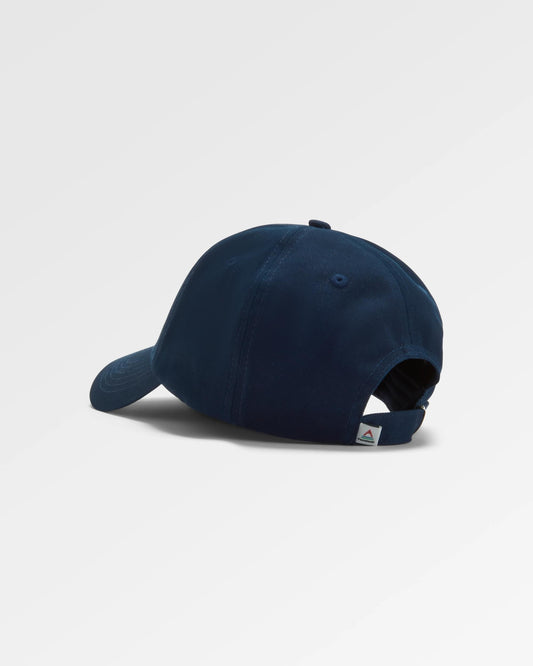 Classic Recycled Cotton 6 Panel Cap - Rich Navy
