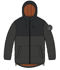 Hide_Manitoba Recycled Jacket - Black