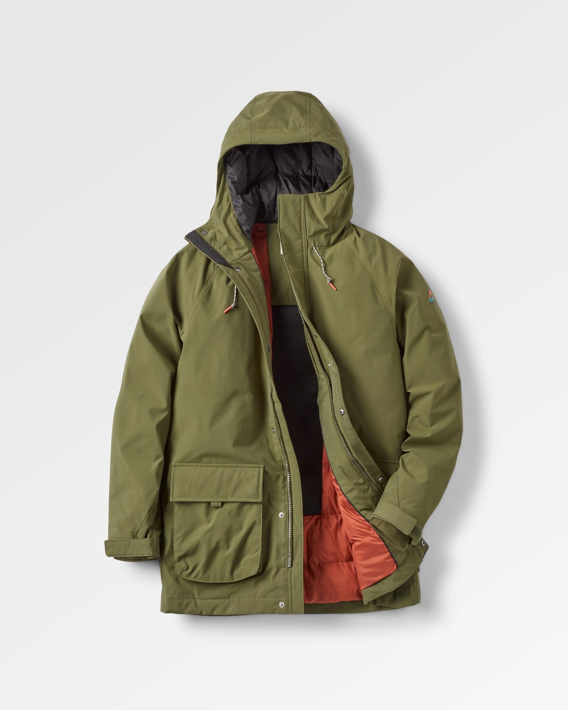 Baltic Recycled Insulated Parka - Khaki