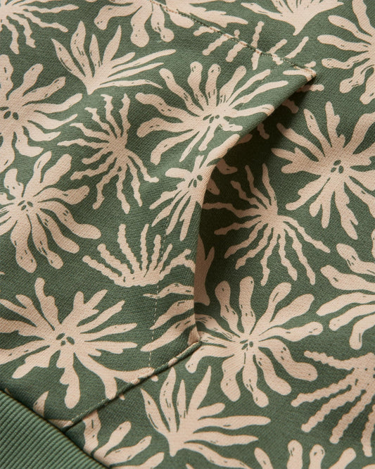 Arame All Over Printed Hoodie - Seaweed Pistachio