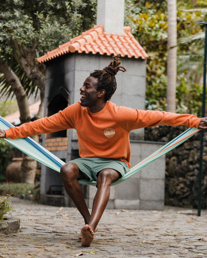 Odyssey Organic Cotton Sweatshirt - Burnt Orange