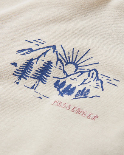 Riser Recycled Cotton LS T-Shirt - Birch