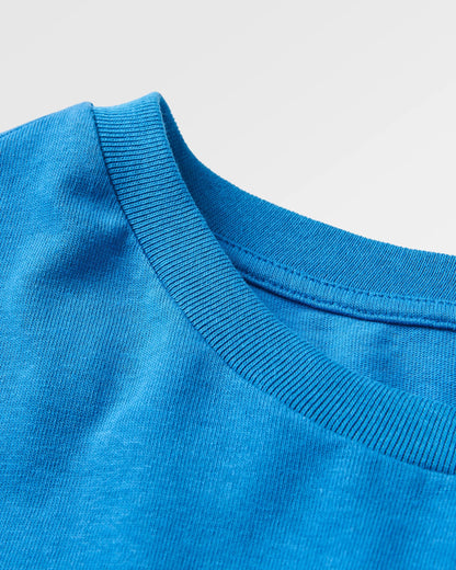 MTR Recycled Cotton T-Shirt - Soft Cobalt