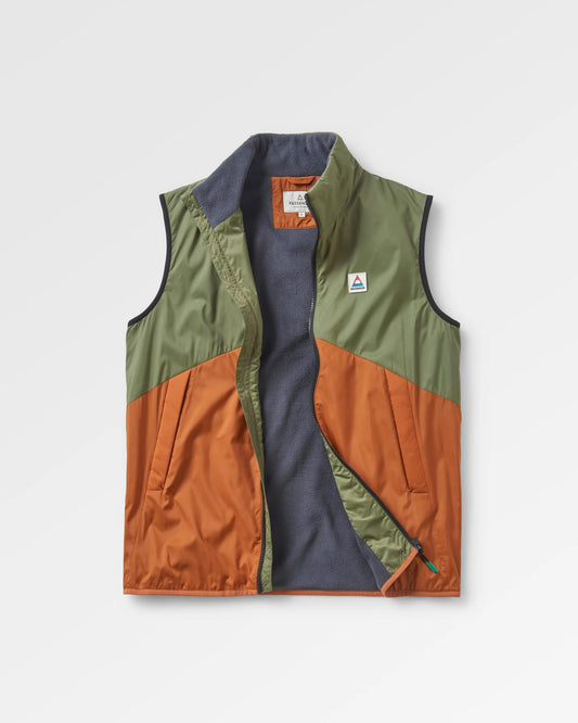 Dusk Recycled Insulated Vest - Dusty Olive