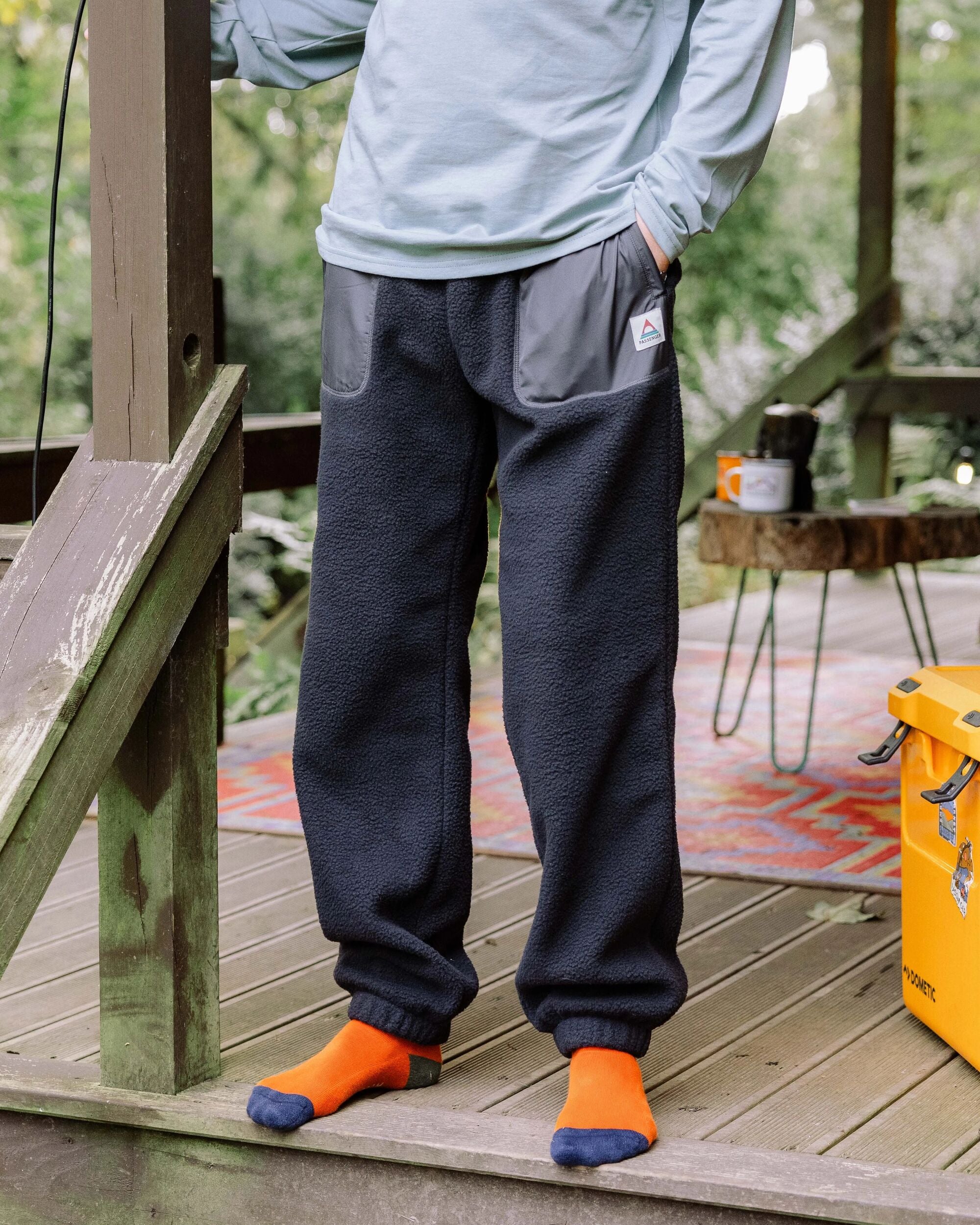 Offgrid Recycled Sherpa Fleece Jogger Black Passenger