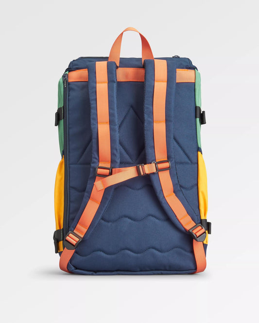 Boondocker Recycled 26L Backpack - Navy/ Laurel Green/ Blue Haze
