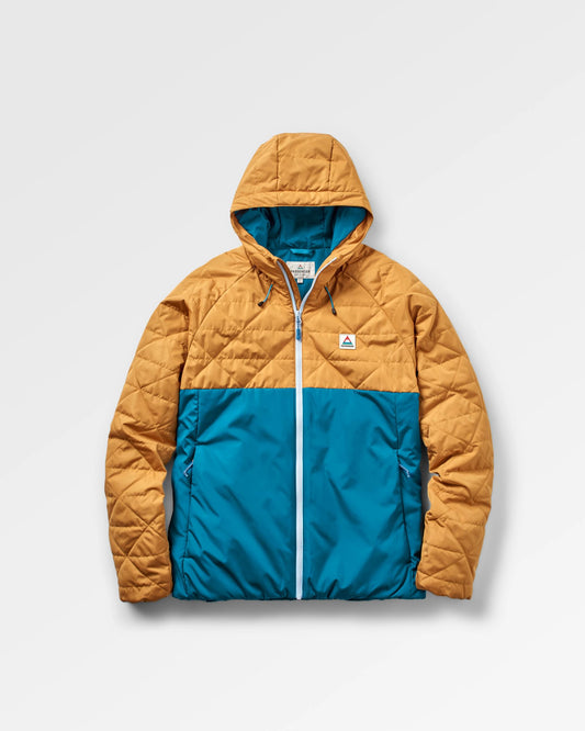 Base Recycled Thermore® Insulated Jacket - Dusty Ochre/ Corsair Blue