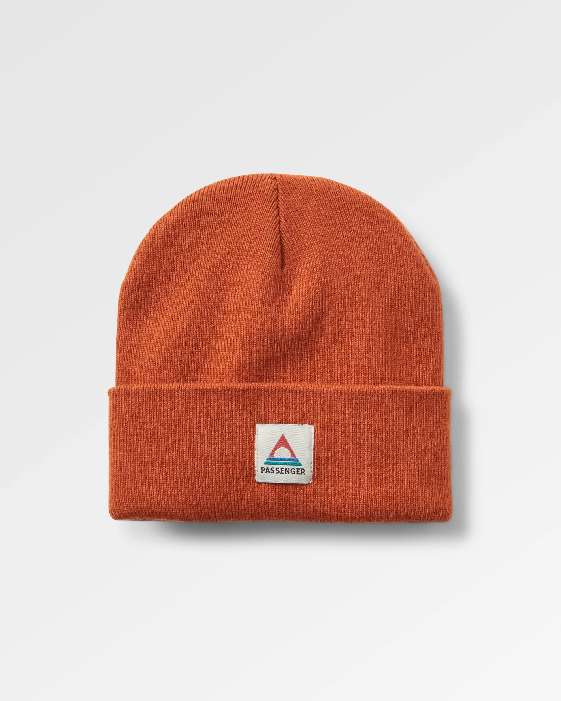 Core Recycled Low-Top Beanie - Burnt Orange