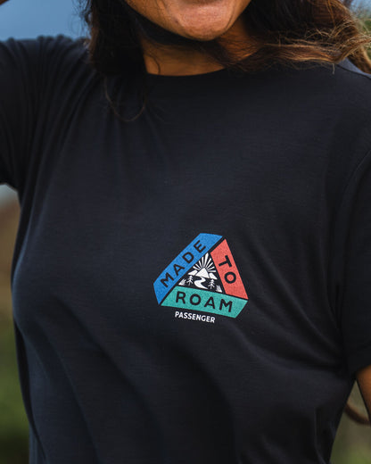 Womens Passenger Activewear  Aurora Recycled Active T-Shirt Honey >  Walking Mehmet