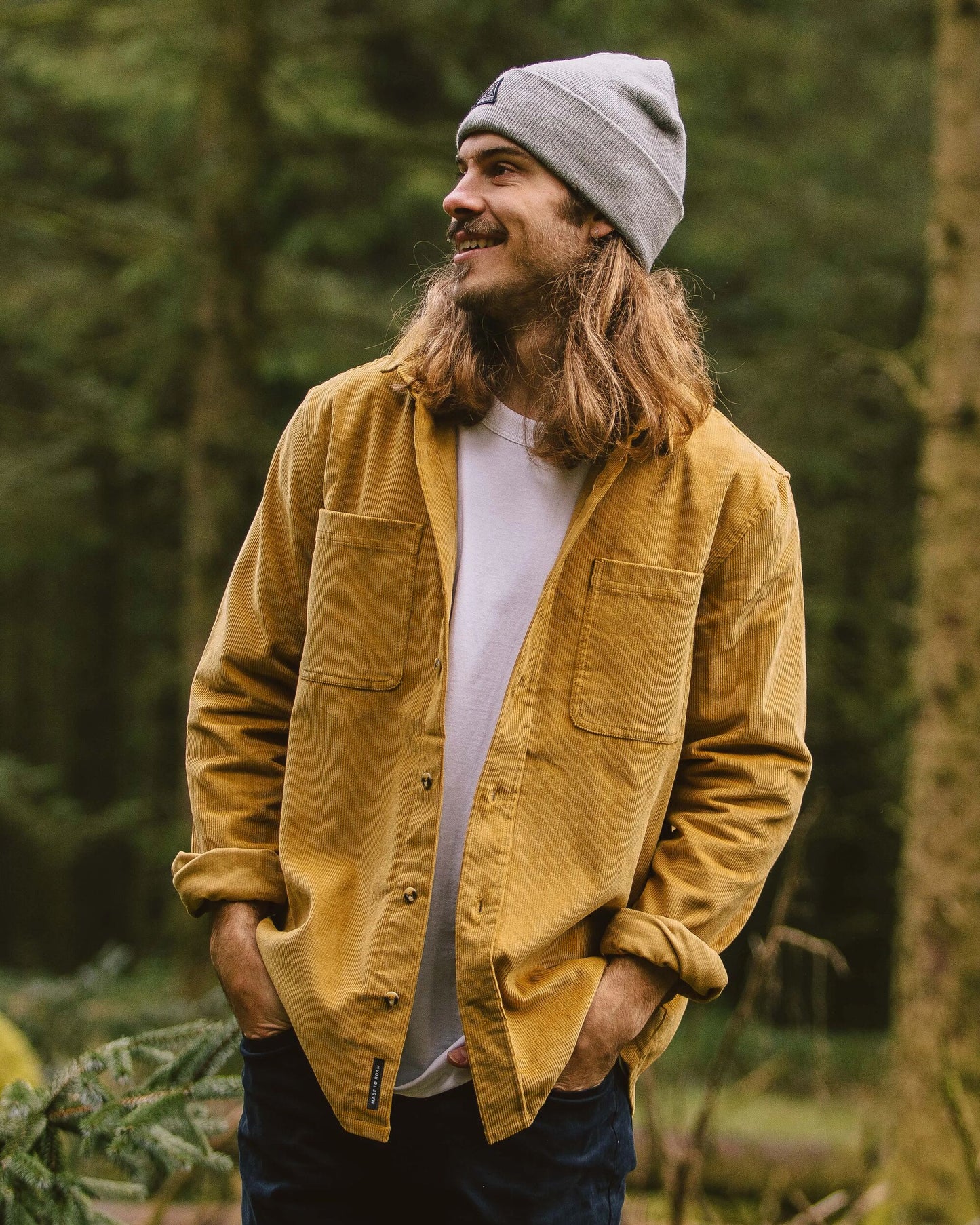 Backcountry Cord Shirt - Mustard Gold