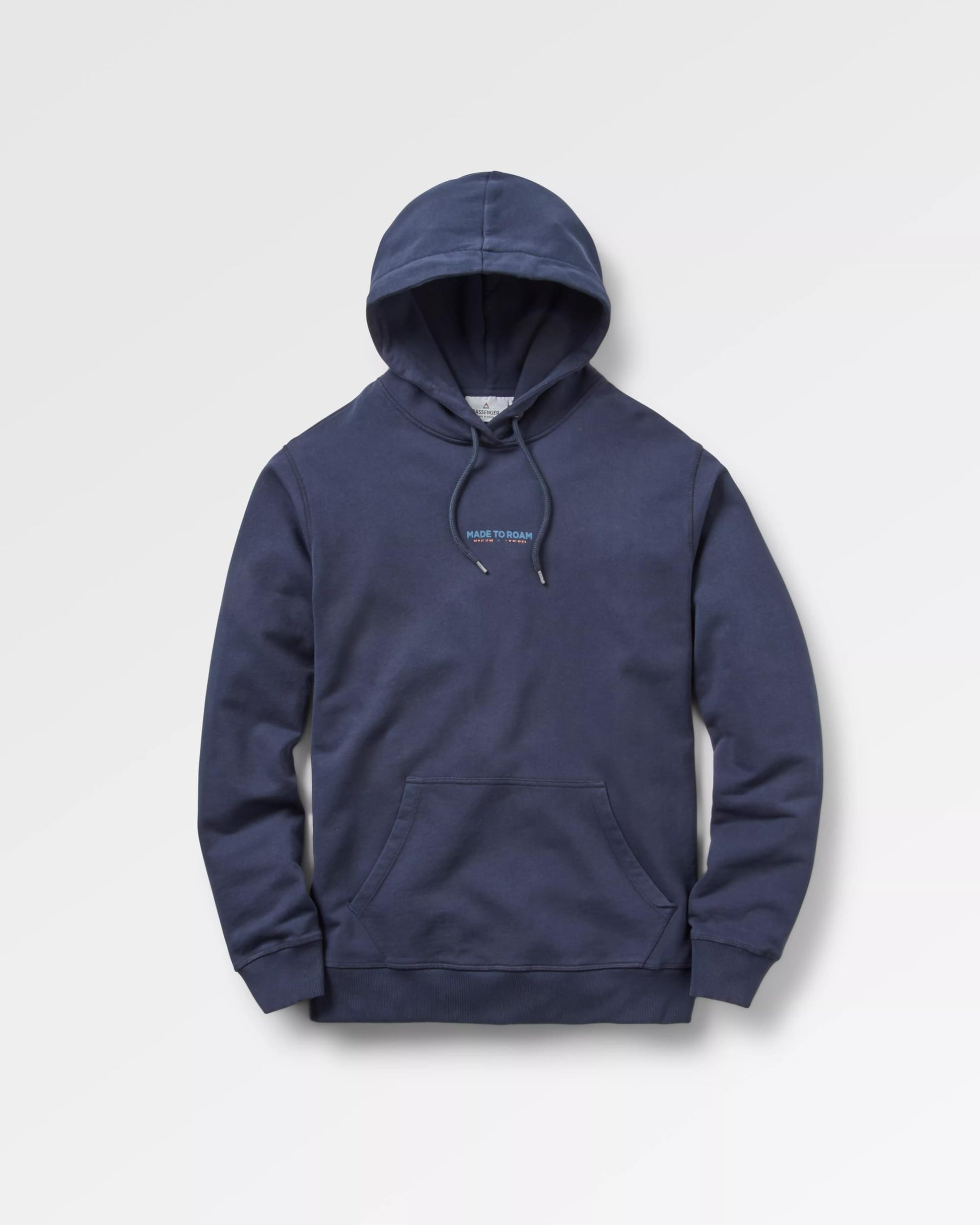 Pace Recycled Cotton Hoodie - Deep Navy