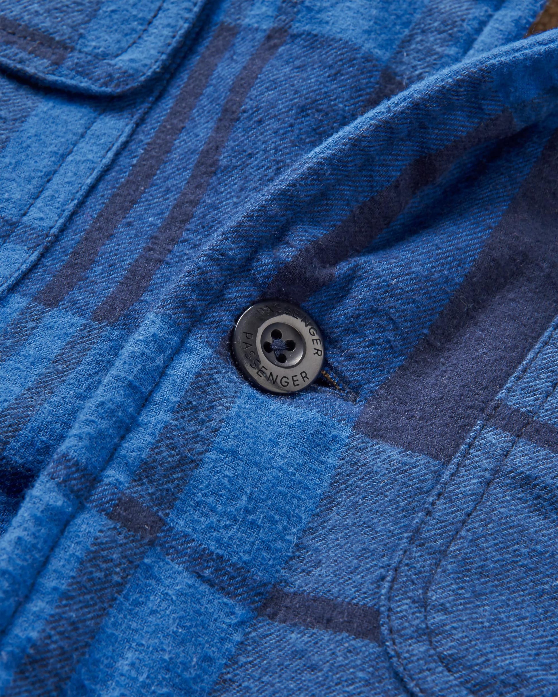 Freestyle Sherpa-Lined Overshirt - True Blue