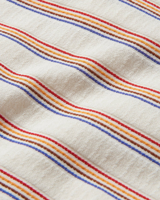 Retro Vibes Organic Cotton Vest - Retro Stripe