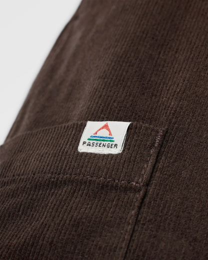 Someday Organic Cotton Corduroy Trouser - Coffee