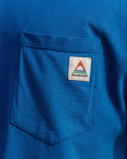 Heritage Pocket T-Shirt - True Blue