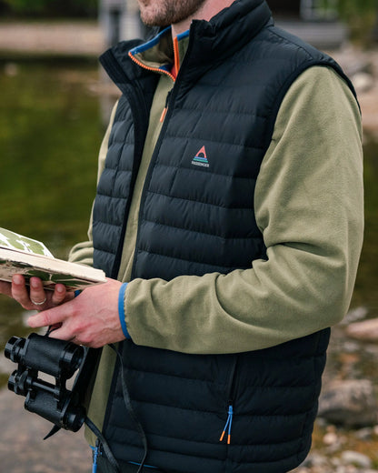 Ashland Down Recycled Vest - Black