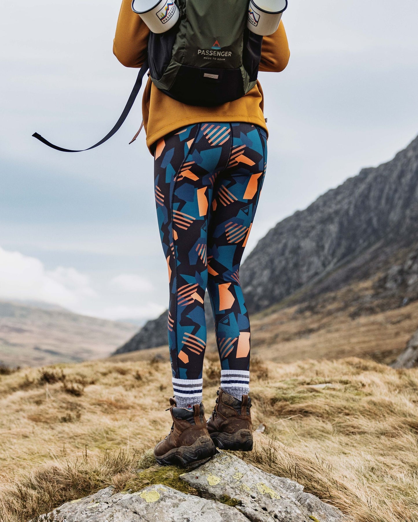 Fresh Air 2.0 Recycled Leggings - Apricot Camo