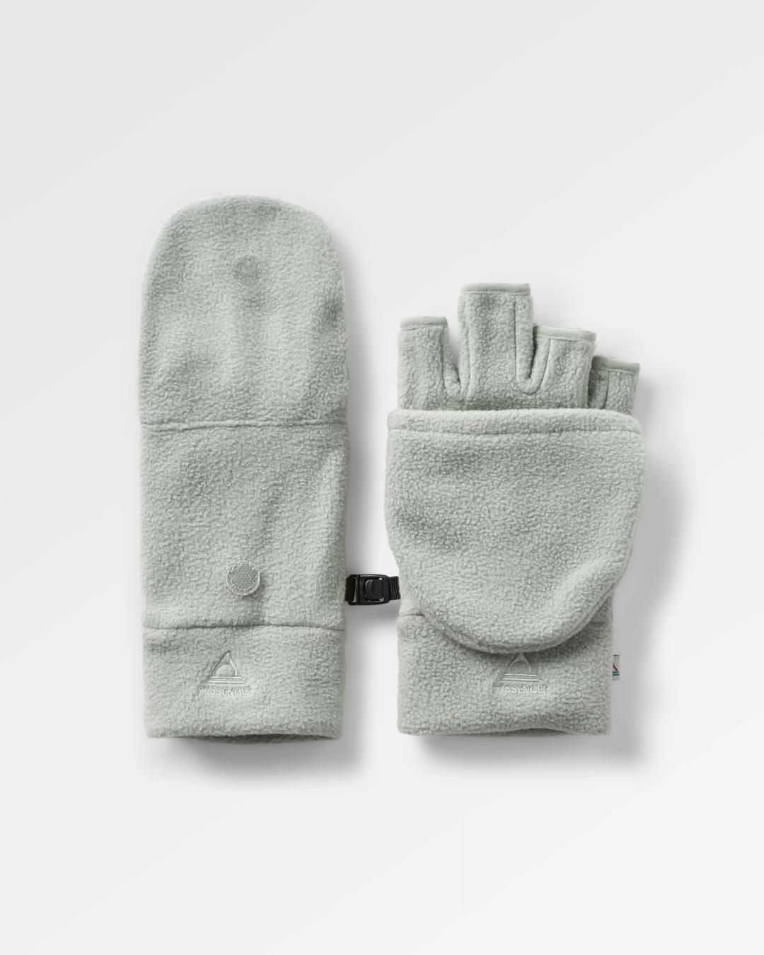 Stem Recycled Polar Convertible Mittens - Pistachio