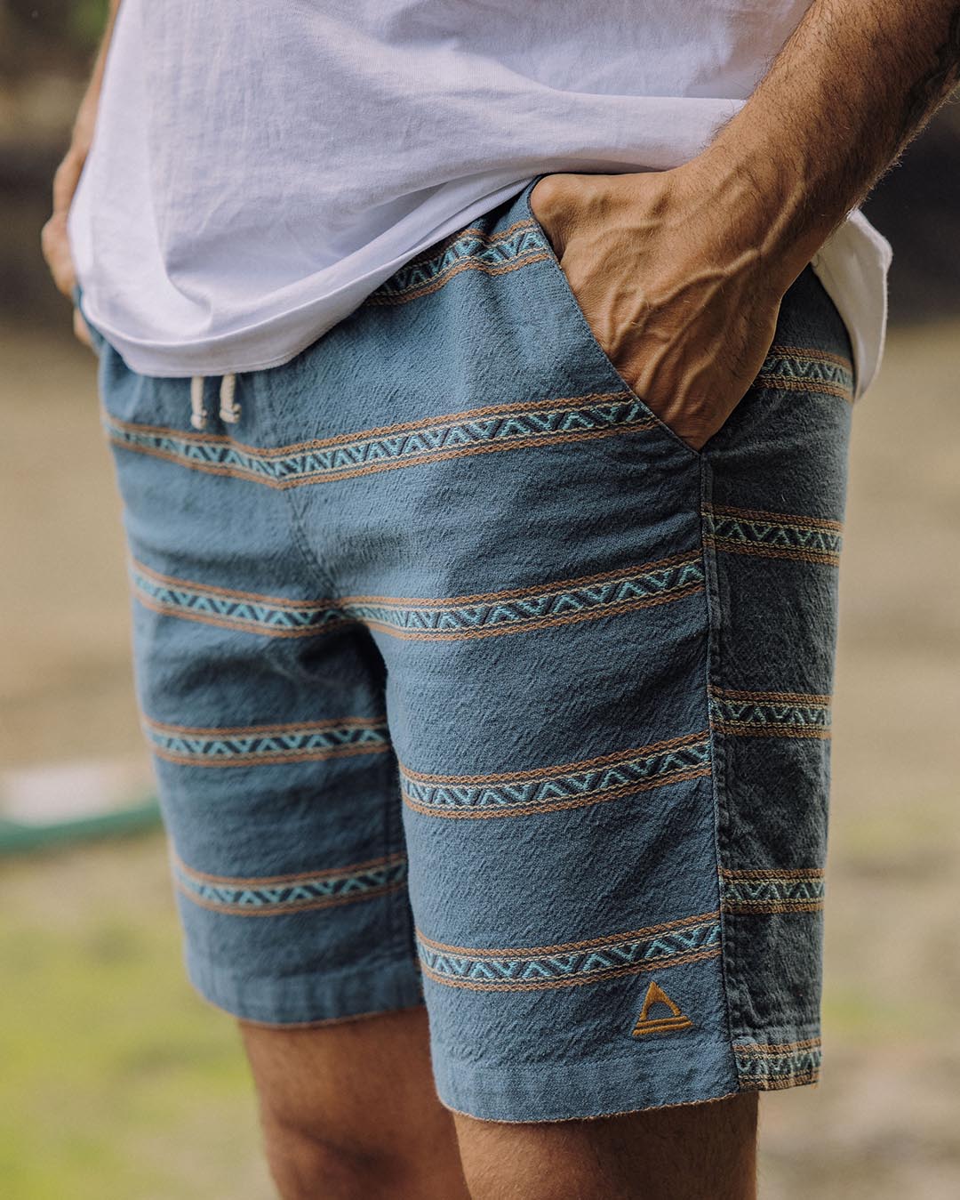 Cotton Jacquard Shorts