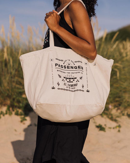 Sunrise Organic Tote Bag Off White El Camino – Passenger