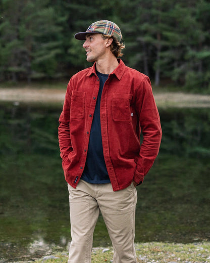 Backcountry Cord Shirt - Red Ochre