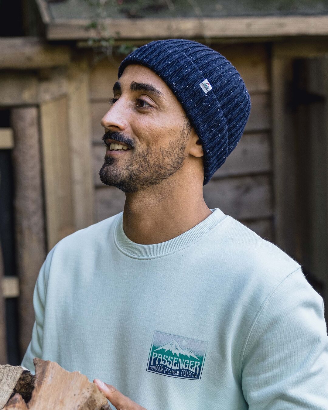 Male_Fisherman 2.0 Recycled Cotton Beanie - Deep Navy