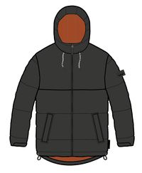 Hide_Manitoba Recycled Jacket - True Black