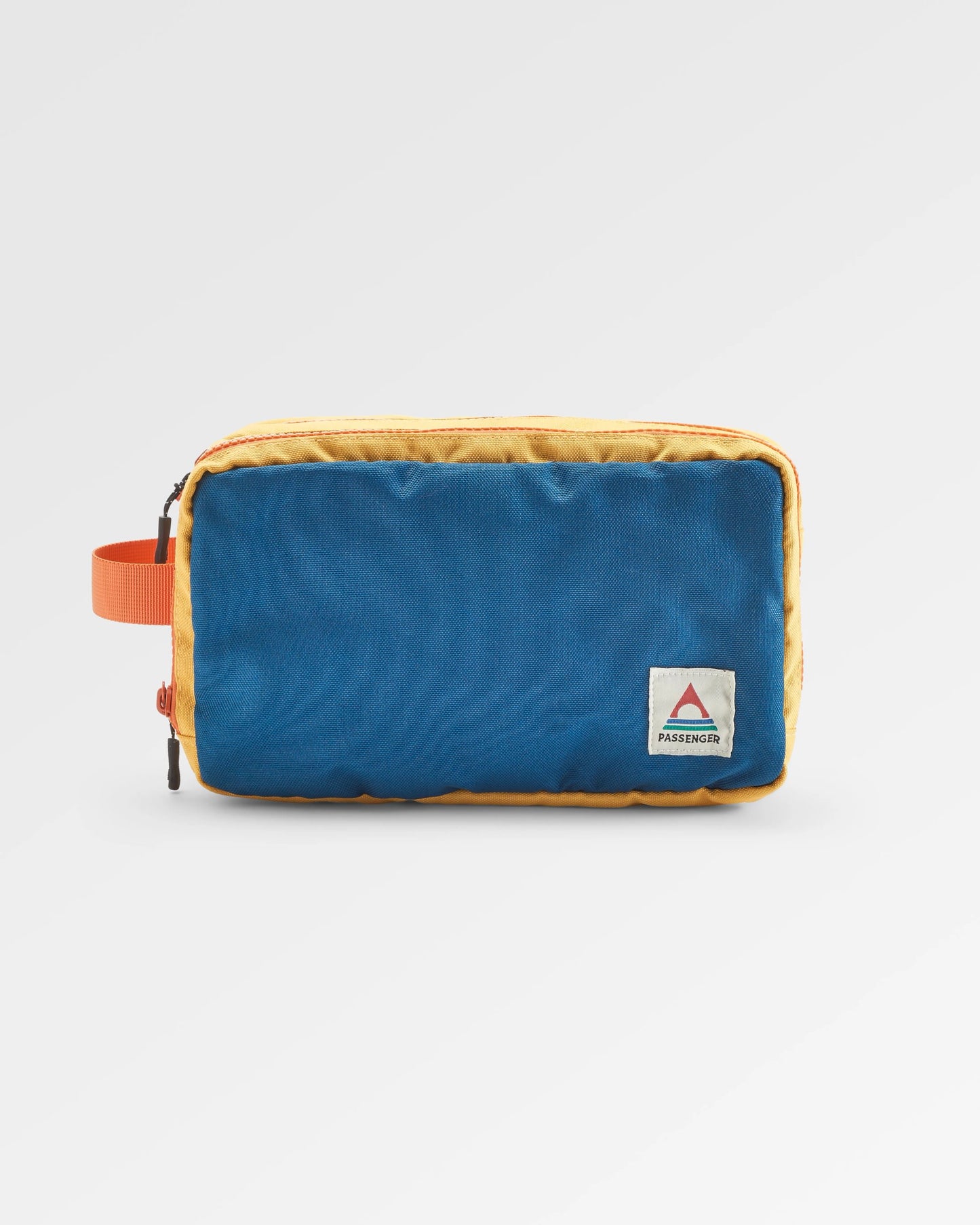 Travel Recycled Wash Kit - Tidal Blue Orange Multi