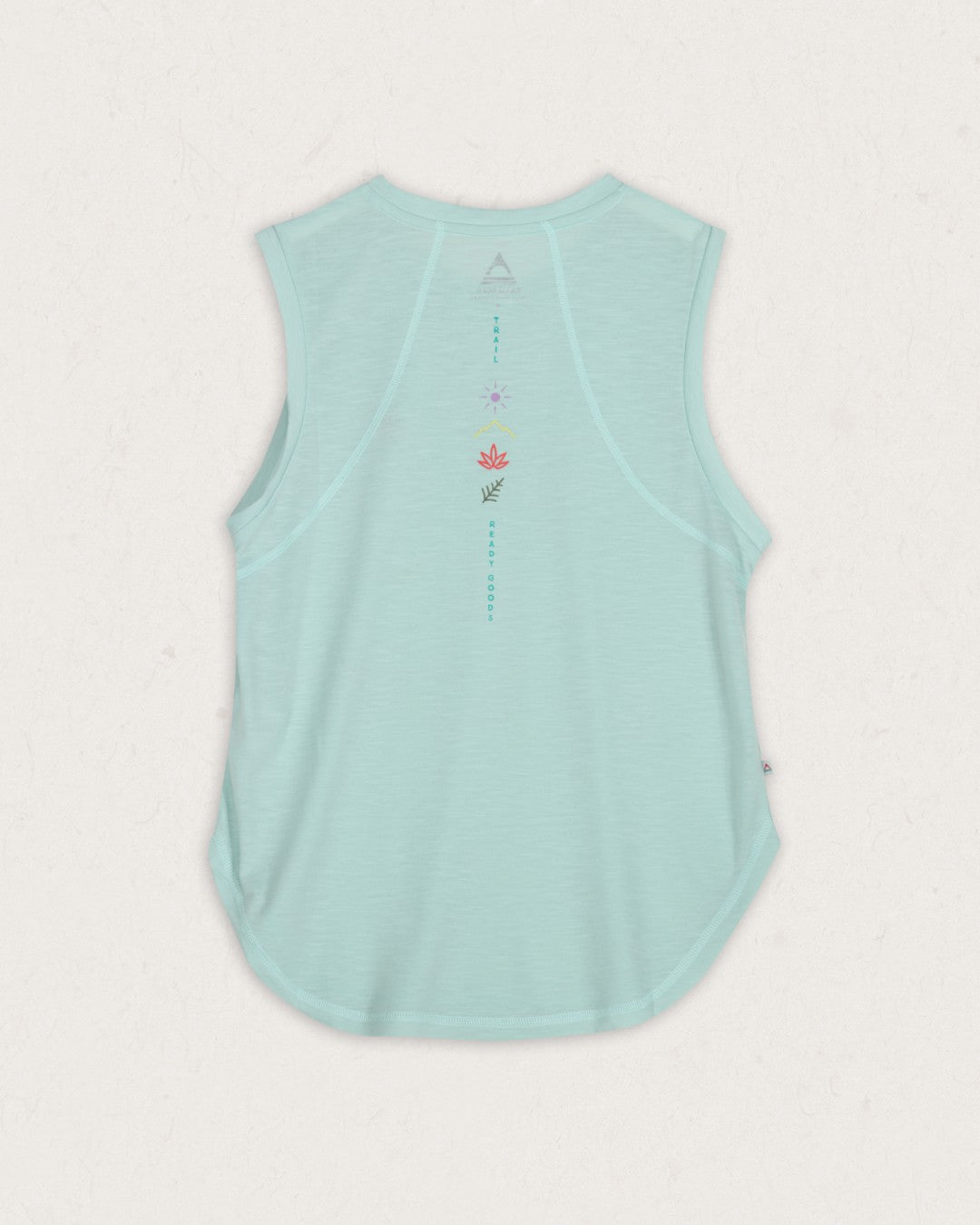 Blue Bird Recycled Active Vest - Mint Green