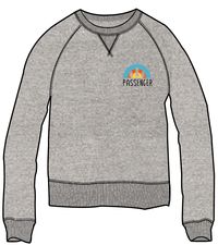 Hide_Bogota Recycled Sweatshirt - Grey Marl