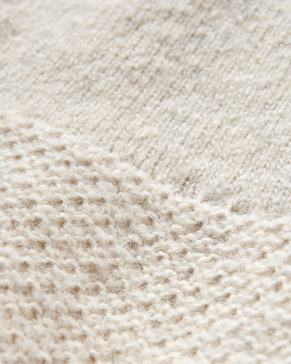 Cove Recycled Knit Jumper - Off White